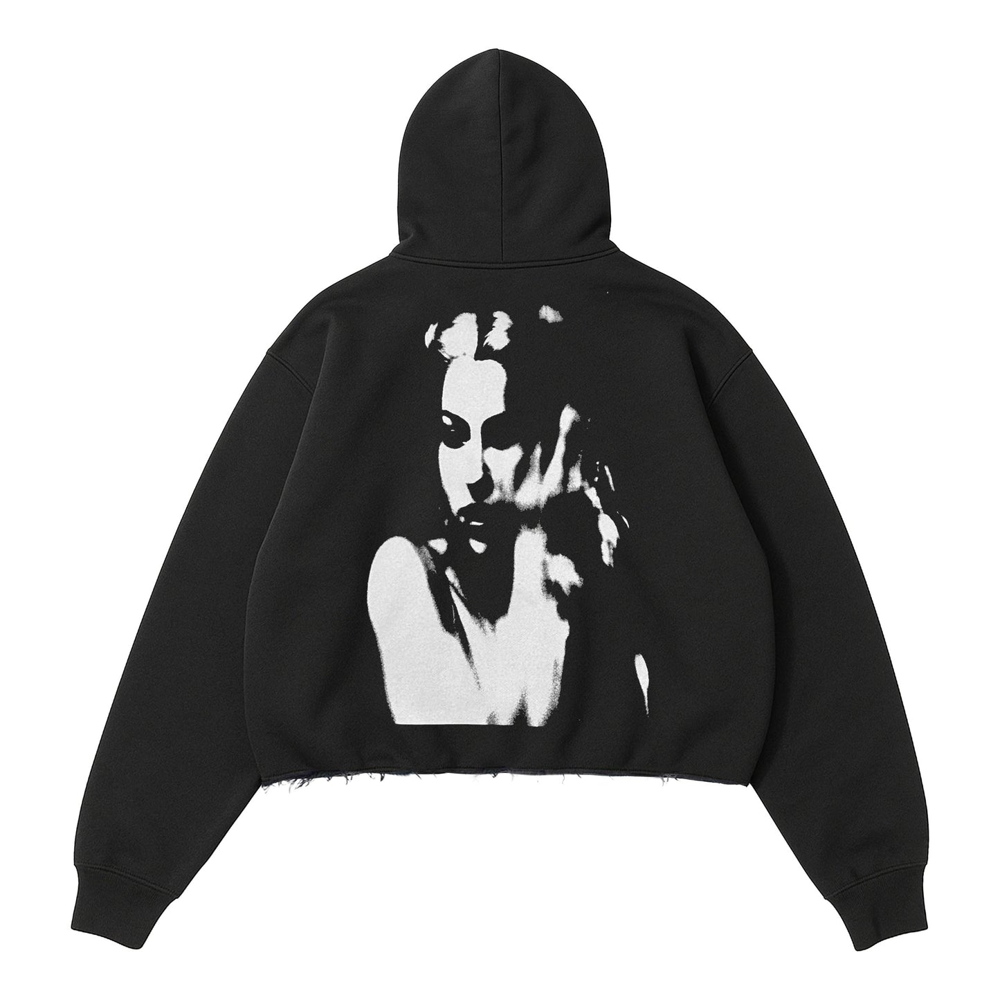 cropped hoodie